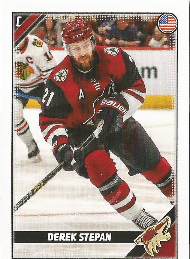Derek Stepan #26 Arizona Coyotes | 2019-20 Topps NHL Sticker Collection