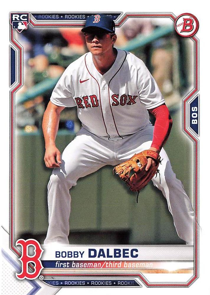 Bobby Dalbec #26 Boston Red Sox | 2021 Bowman