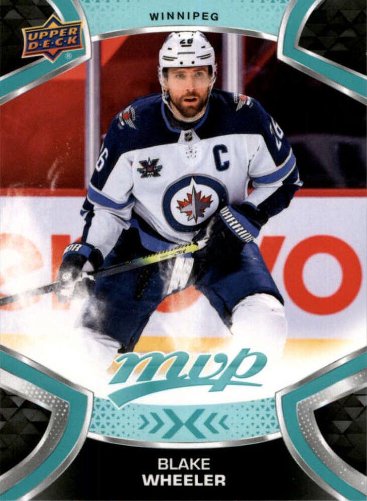 Blake Wheeler #26 Winnipeg Jets | 2021-22 Upper Deck MVP