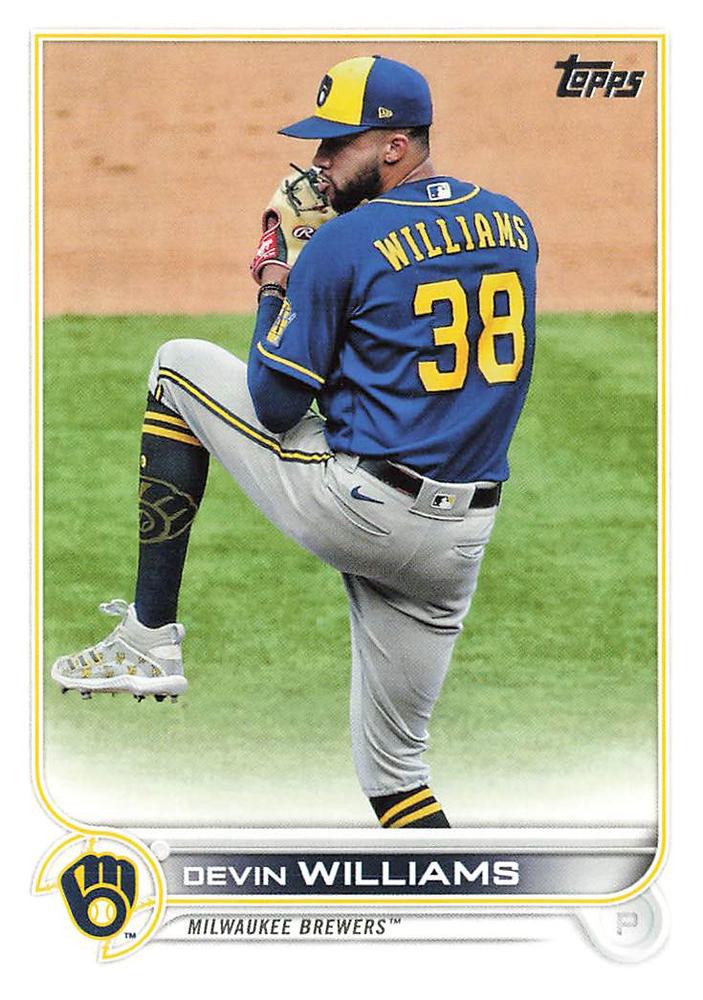 Devin Williams #26 Milwaukee Brewers | 2022 Topps