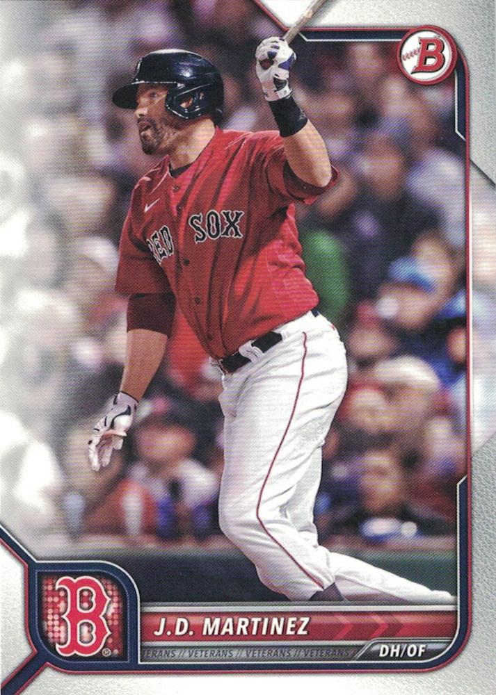 J.D. Martinez #26 Boston Red Sox | 2022 Bowman