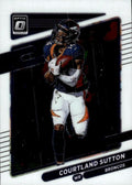 Courtland Sutton #26 Denver Broncos | 2021 Donruss Optic | NFL Football