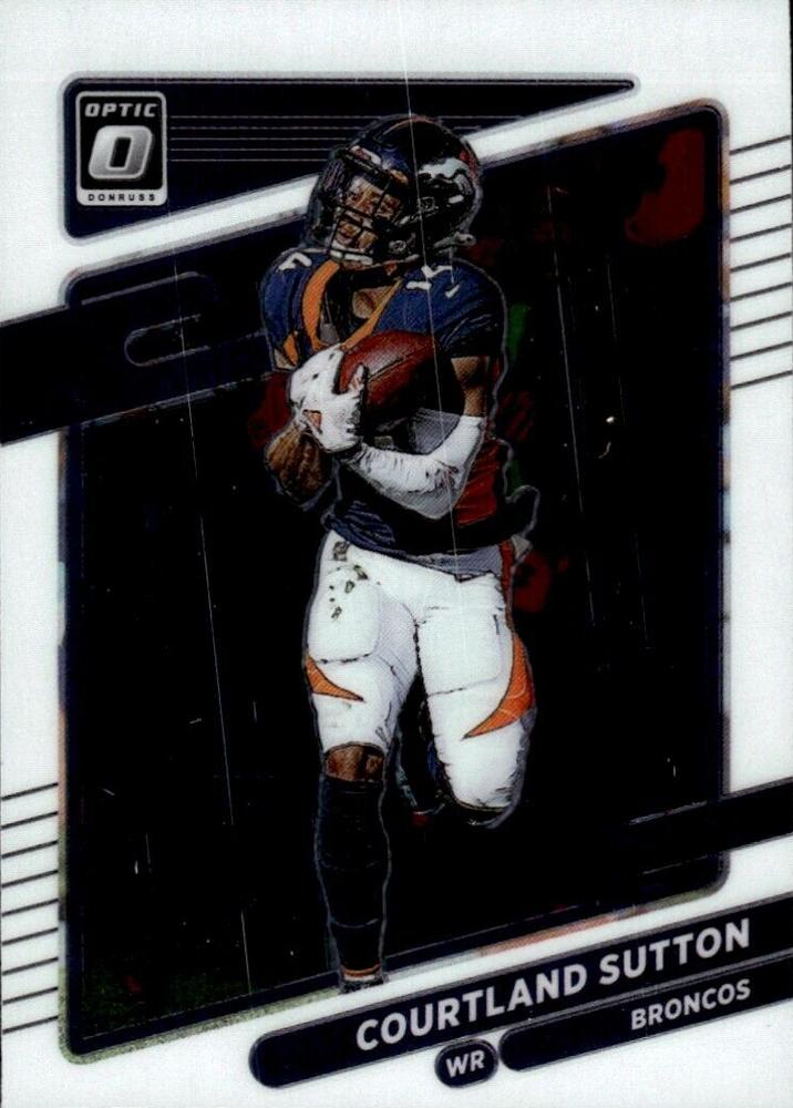 Courtland Sutton #26 Denver Broncos | 2021 Donruss Optic | NFL Football