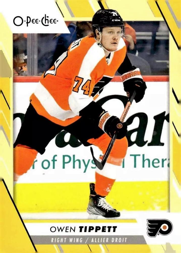 Owen Tippett #26 Philadelphia Flyers | 2023-24 O-Pee-Chee Yellow Border