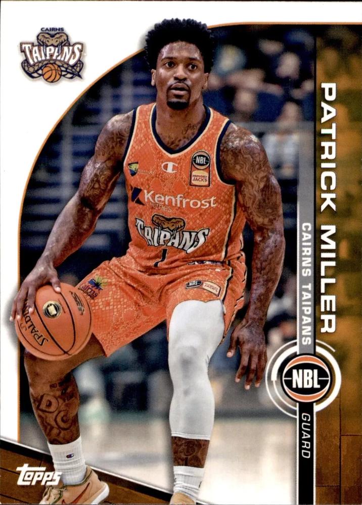 Patrick Miller #26 Cairns Taipans | 2023-24 Topps NBL