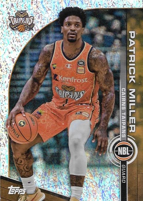 Patrick Miller #26 Cairns Taipans | 2023-24 Topps NBL - Opal Parallel