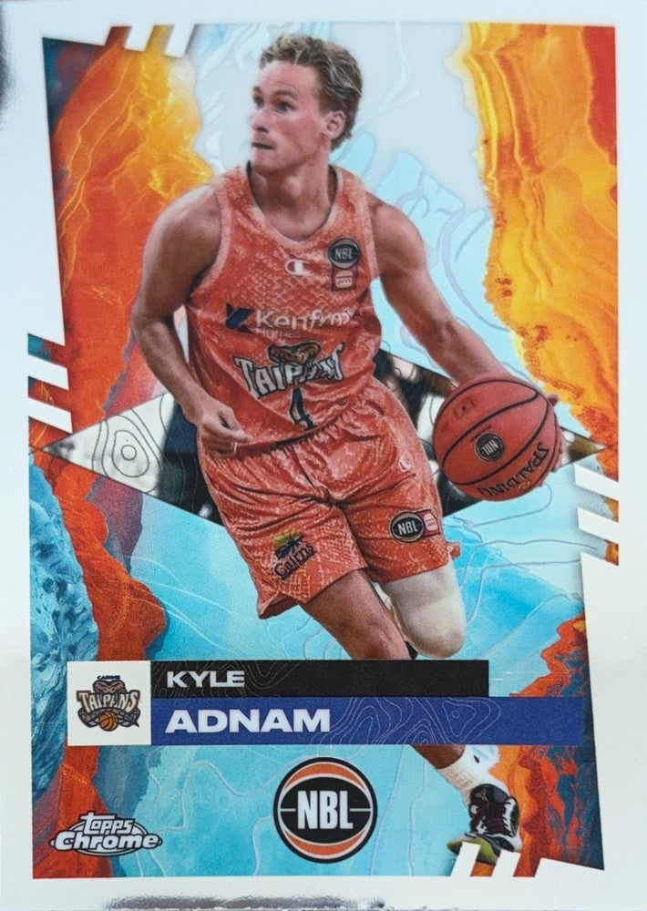 Kyle Adnam #26 Cairns Taipans | 2024-25 Topps Chrome NBL (front)