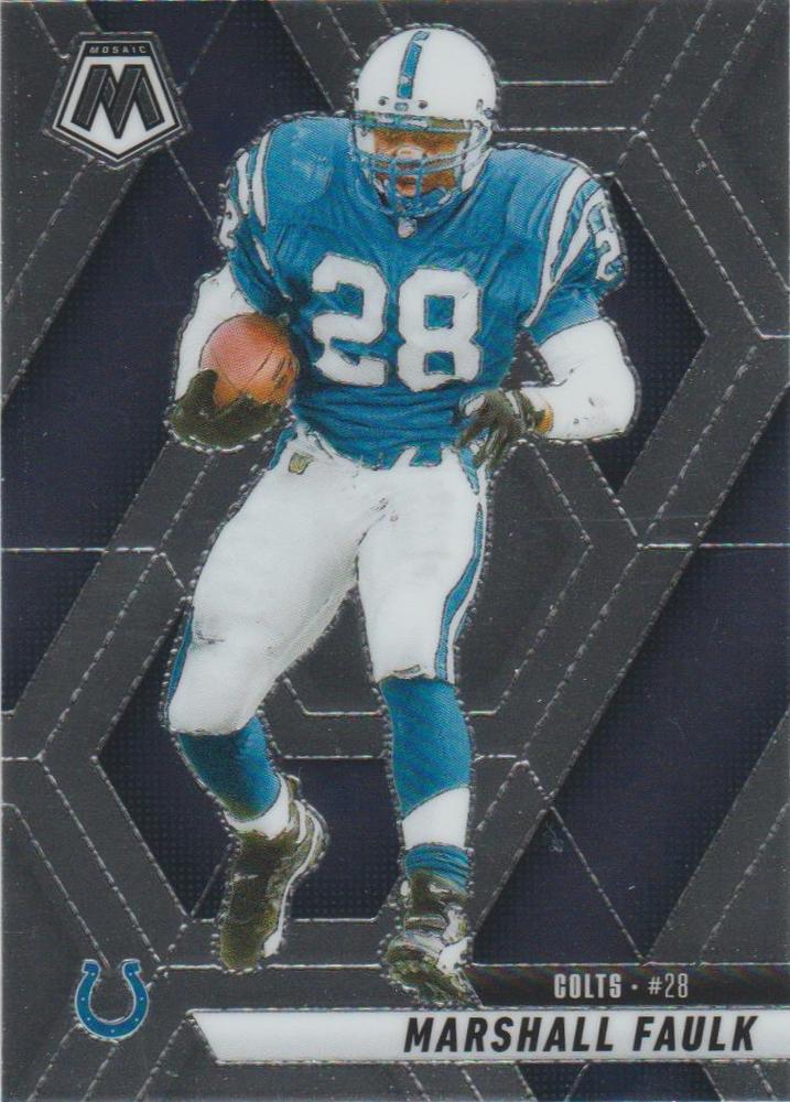 Marshall Faulk #26 Indianapolis Colts | 2025 Panini Mosaic | NFL Football