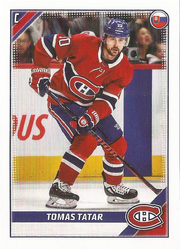Tomas Tatar #270 Montreal Canadiens | 2019-20 Topps NHL Sticker Collection