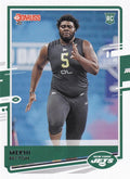 Mekhi Becton #270 New York Jets | 2020 Panini Donruss | NFL Football