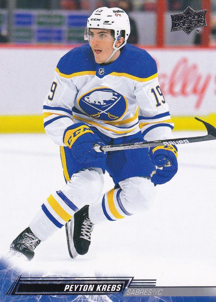 Peyton Krebs #270 Buffalo Sabres | 2022-23 Upper Deck