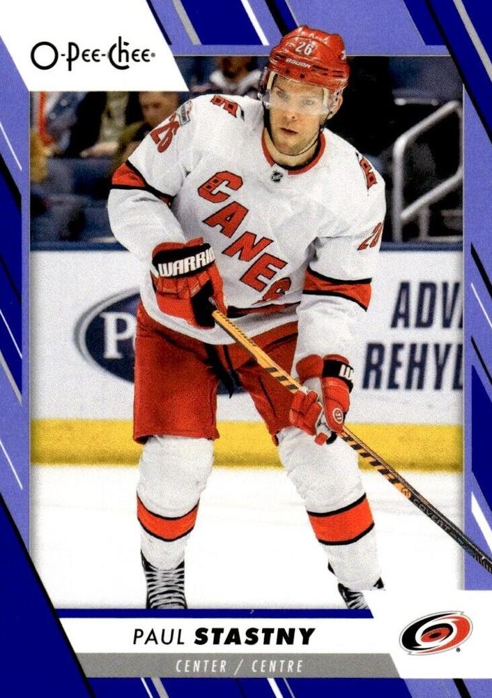 Paul Stastny #270 Carolina Hurricanes | 2023-24 O-Pee-Chee Blue Border
