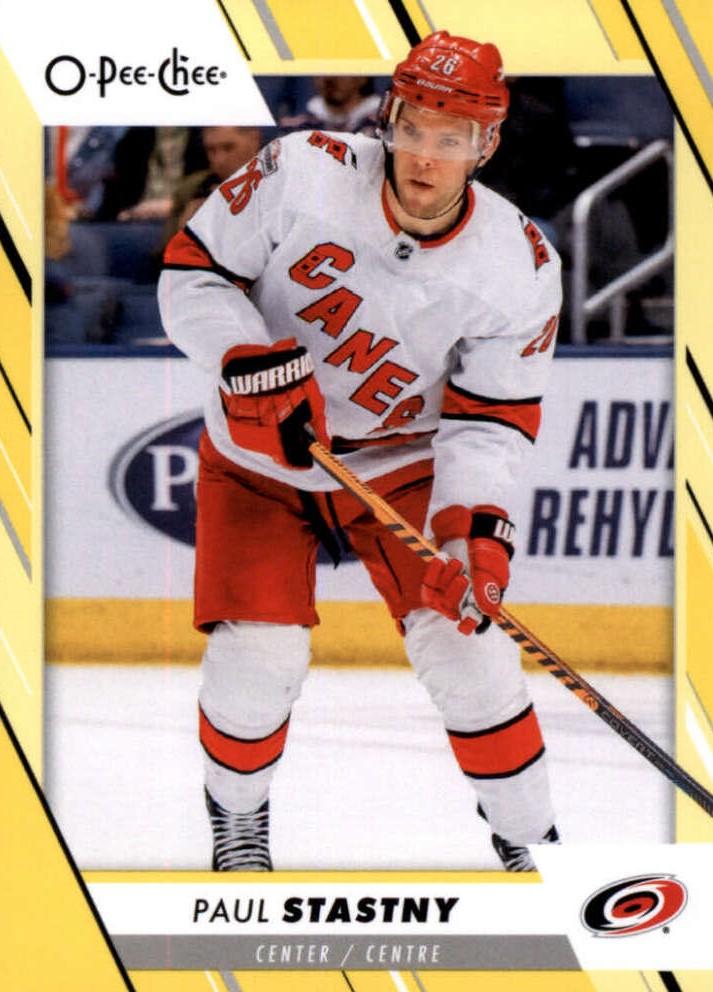 Paul Stastny #270 Carolina Hurricanes | 2023-24 O-Pee-Chee Yellow Border