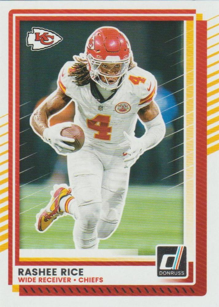 Rashee Rice #270 Kansas City Chiefs | 2025 Donruss | NFL Football