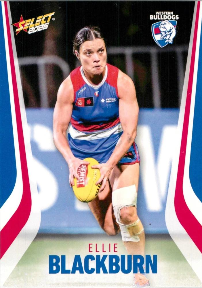 Ellie Blackburn #270 Western Bulldogs | 2026 Select AFL Footy Stars