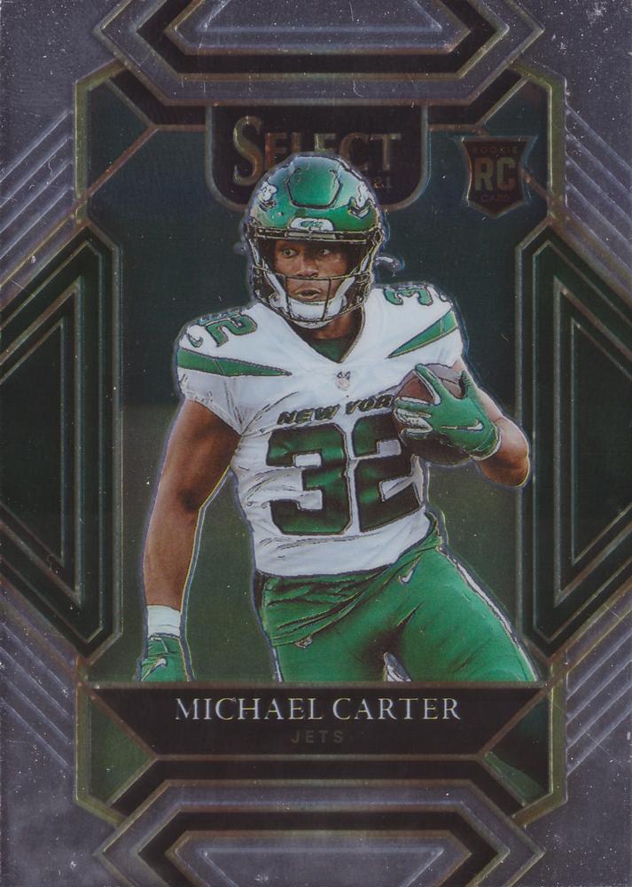 Michael Carter #271 New York Jets | 2021 Panini Select |  | NFL Football