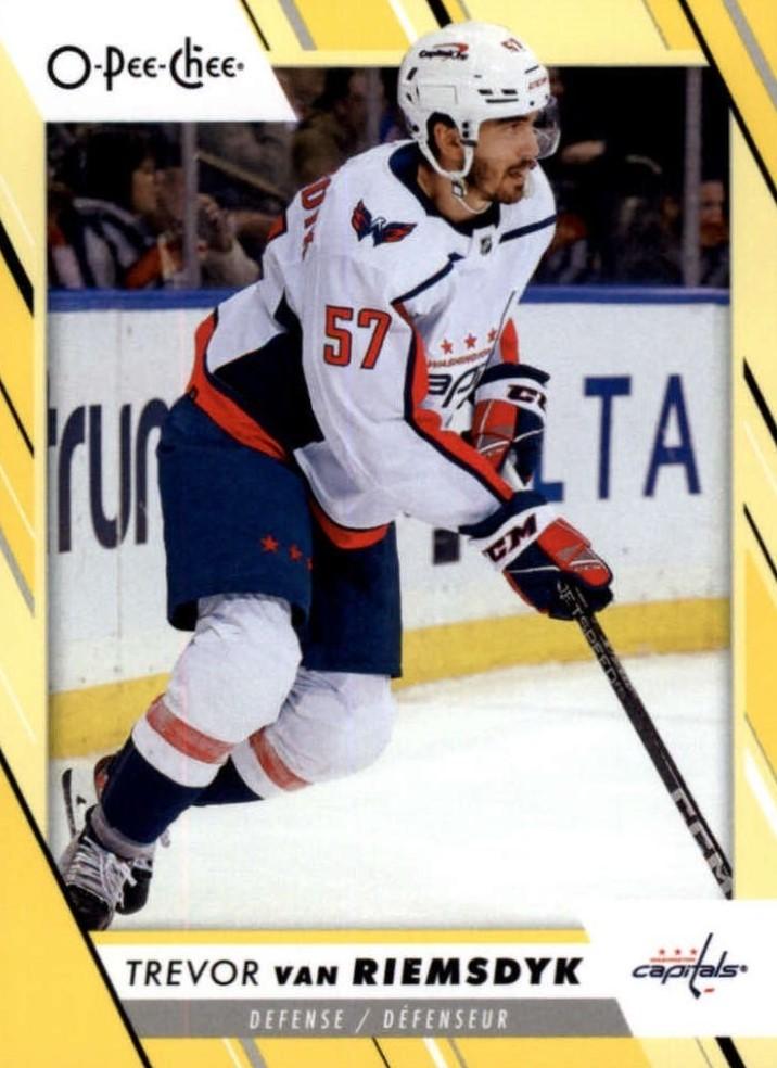 Trevor van Riemsdyk #271 Washington Capitals | 2023-24 O-Pee-Chee Yellow Border