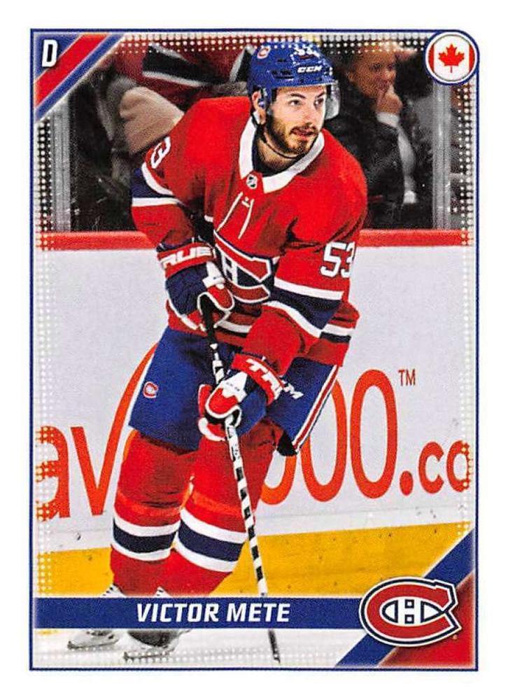 Victor Mete #272 Montreal Canadiens | 2019-20 Topps NHL Sticker Collection
