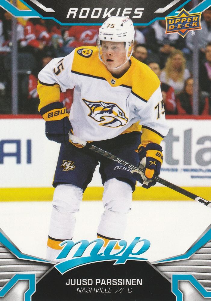 Juuso Parssinen Rookie #272 Nashville Predators | 2022-23 Upper Deck MVP