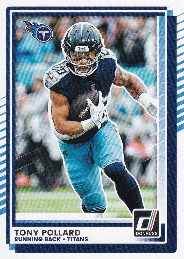 Tony Pollard #272 Tennessee Titans | 2025 Donruss | NFL Football