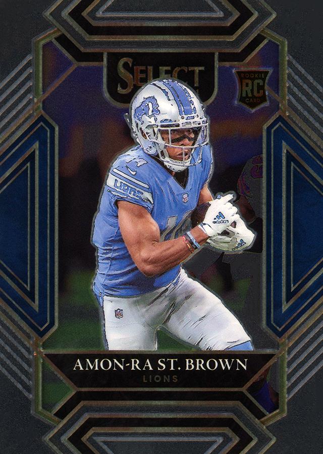 Amon-Ra St. Brown #273 Detroit Lions | 2021 Panini Select |  | NFL Football