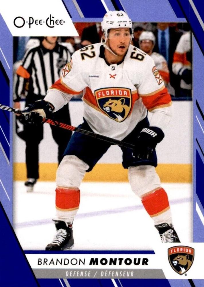 Brandon Montour #274 Florida Panthers | 2023-24 O-Pee-Chee Blue Border