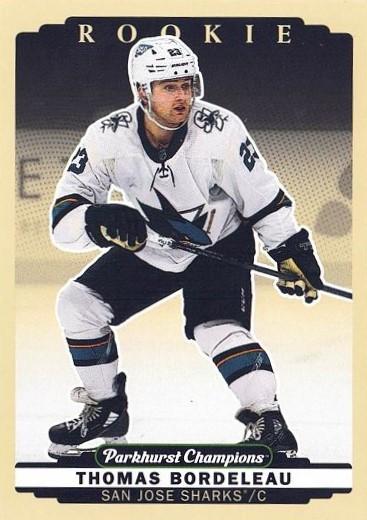 Thomas Bordeleau #274 San Jose Sharks | 2022-23 Parkhurst Champions