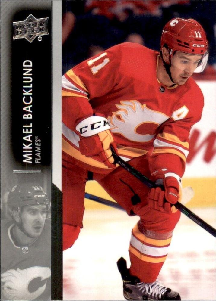 Mikael Backlund #275 Calgary Flames | 2021-22 Upper Deck