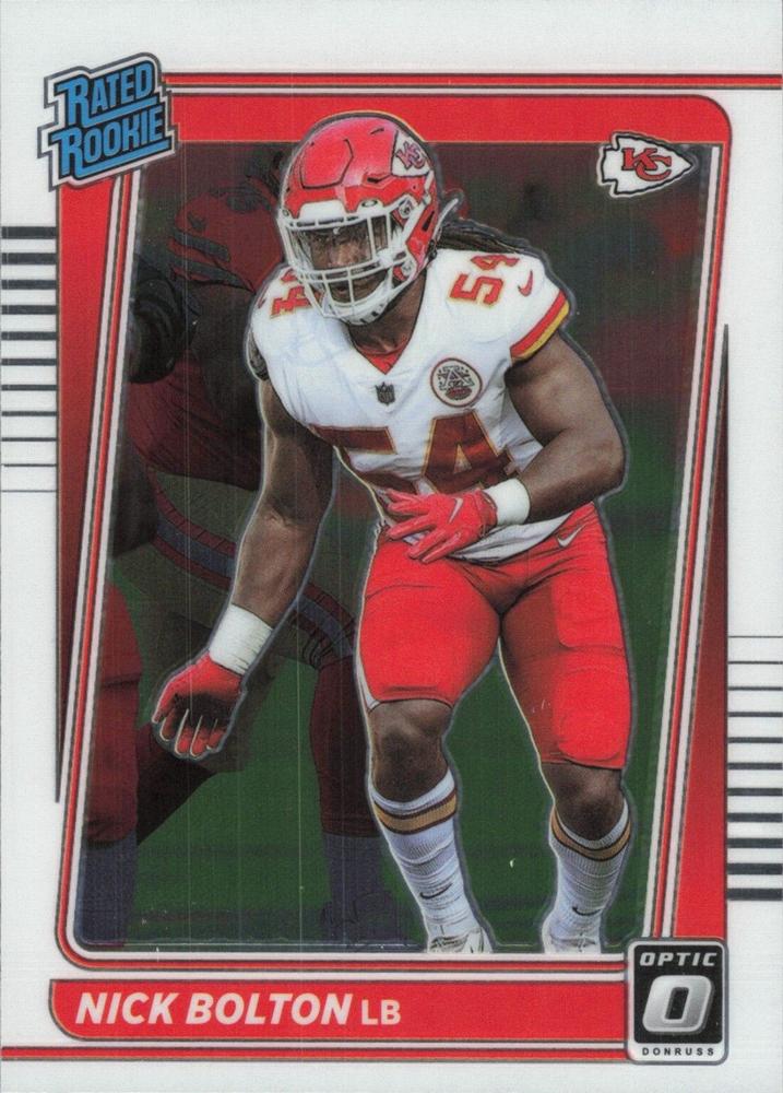 Nick Bolton #275 Kansas City Chiefs | 2021 Donruss Optic | NFL Football