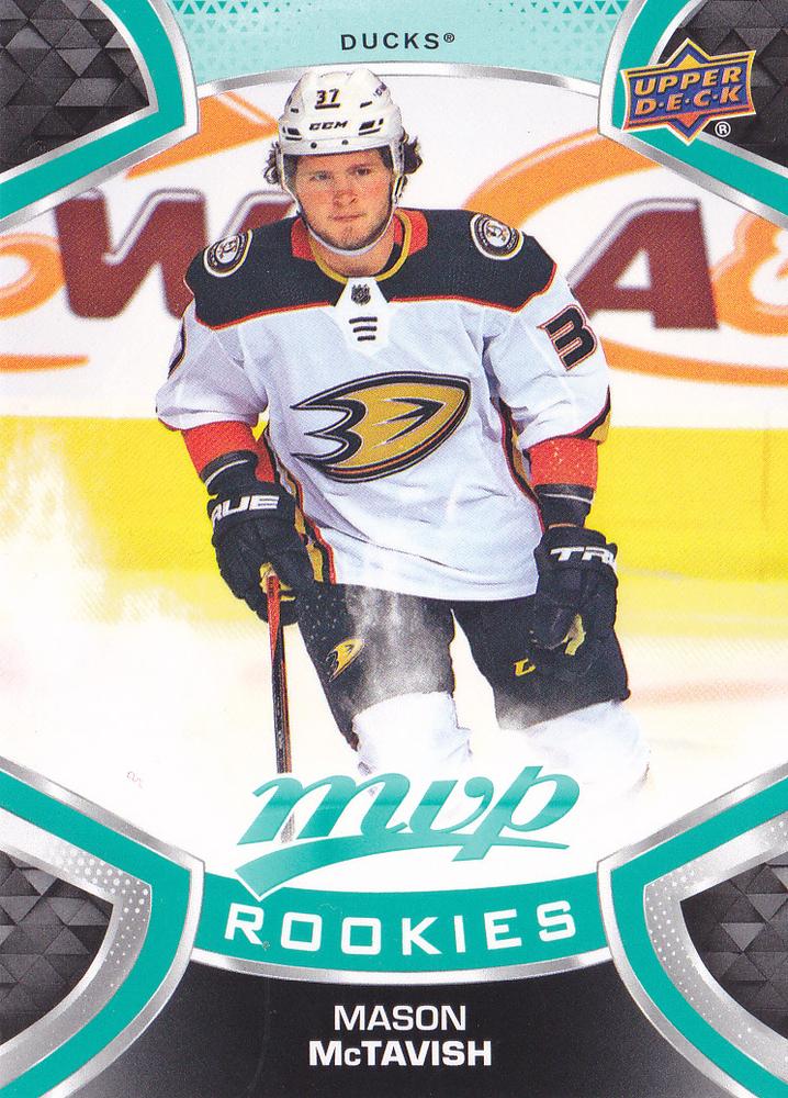 Mason McTavish Rookie #275 Anaheim Ducks | 2021-22 Upper Deck MVP