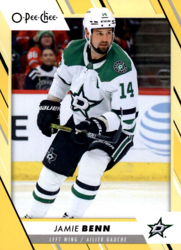 Jamie Benn #275 Dallas Stars | 2023-24 O-Pee-Chee Yellow Border