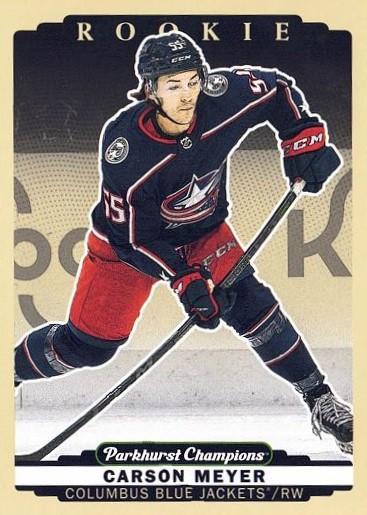Carson Meyer #275 Columbus Blue Jackets | 2022-23 Parkhurst Champions