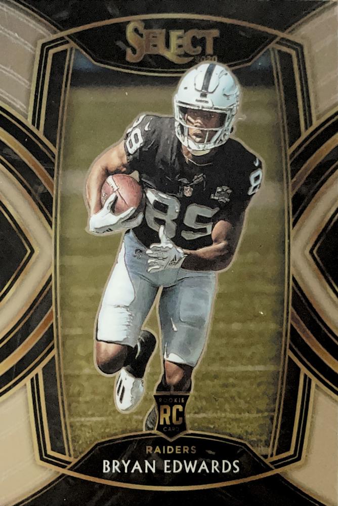 Bryan Edwards #276 Las Vegas Raiders | 2020 Panini Select |  | NFL Football