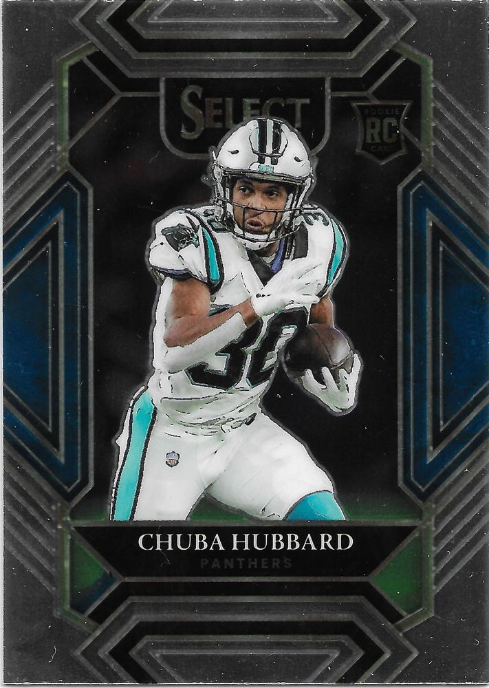 Chuba Hubbard #276 Carolina Panthers | 2021 Panini Select |  | NFL Football