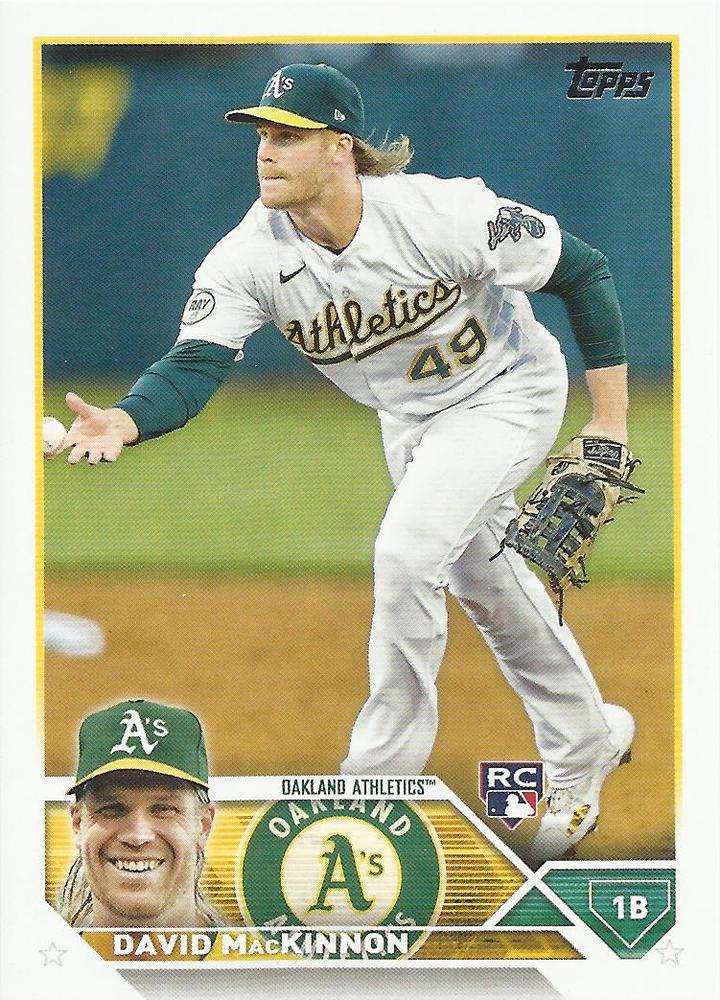 David MacKinnon #276 Oakland Athletics | 2023 Topps