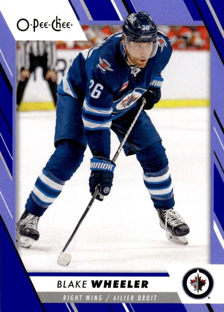 Blake Wheeler #276 Winnipeg Jets | 2023-24 O-Pee-Chee Blue Border