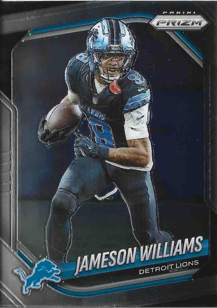 Jameson Williams #276 Detroit Lions | 2025 Panini Prizm | NFL Football