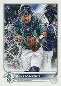 Cal Raleigh #277 Seattle Mariners (Cooler shower) | 2022 Topps