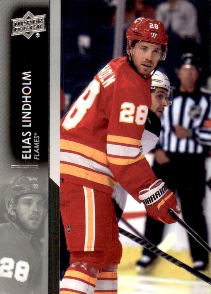 Elias Lindholm #277 Calgary Flames | 2021-22 Upper Deck