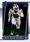 Carlos "Boogie" Basham #277 Buffalo Bills | 2021 Donruss Optic | NFL Football