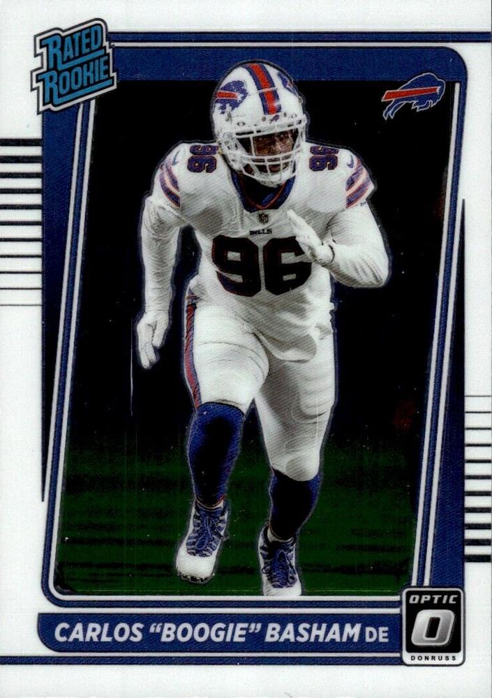 Carlos "Boogie" Basham #277 Buffalo Bills | 2021 Donruss Optic | NFL Football