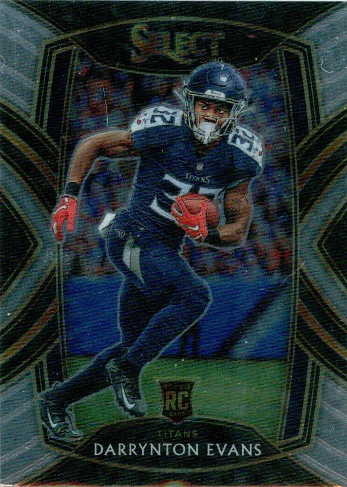 Darrynton Evans #278 Tennessee Titans | 2020 Panini Select |  | NFL Football