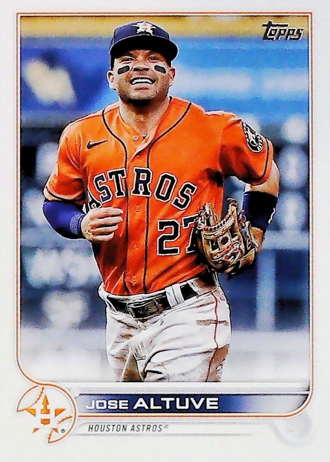 Jose Altuve #278 Houston Astros | 2022 Topps