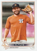 Jose Altuve #278 Houston Astros (Orange t-shirt) | 2022 Topps