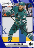 Mario Ferraro #278 San Jose Sharks | 2023-24 O-Pee-Chee Blue Border