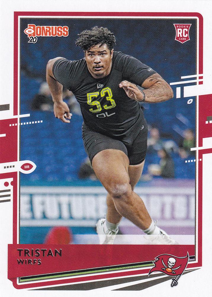 Tristan Wirfs #279 Tampa Bay Buccaneers | 2020 Panini Donruss | NFL Football