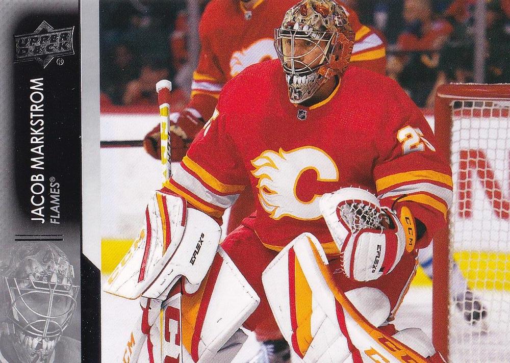 Jacob Markstrom #279 Calgary Flames | 2021-22 Upper Deck