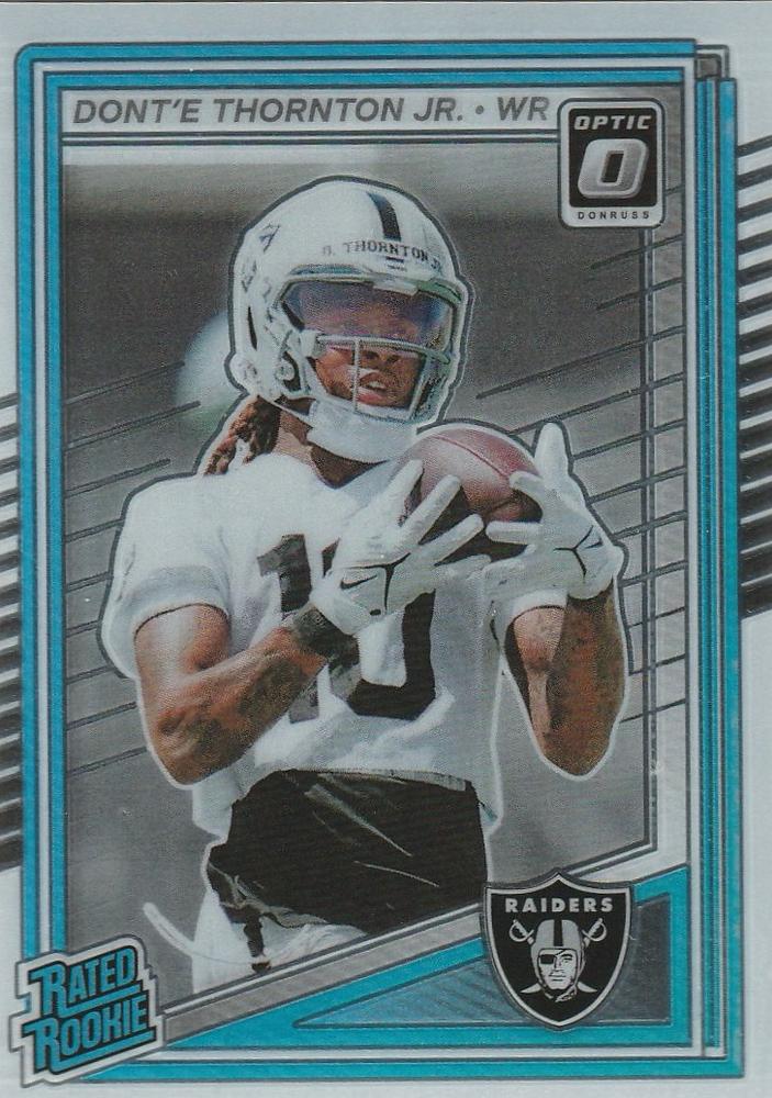 Dont'e Thornton Jr. #279 Las Vegas Raiders | 2025 Donruss Optic | NFL Football