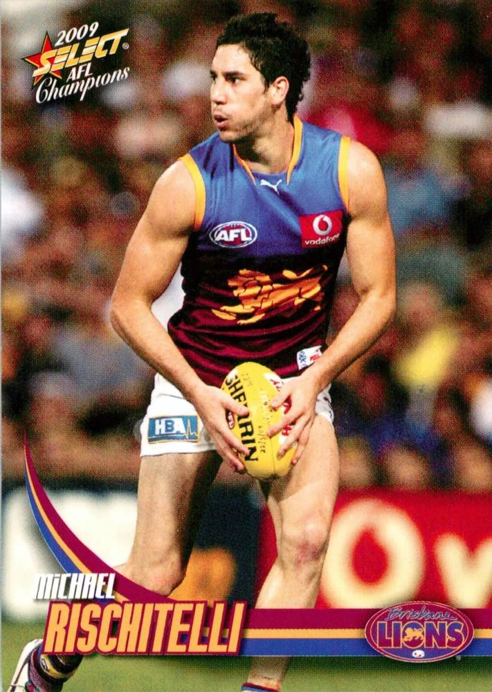 Michael Rischitelli #27 Brisbane Lions | 2009 Select AFL Champions