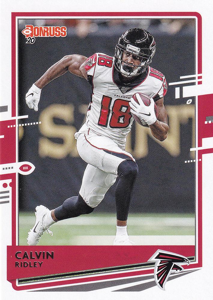 Calvin Ridley #27 Atlanta Falcons | 2020 Panini Donruss | NFL Football